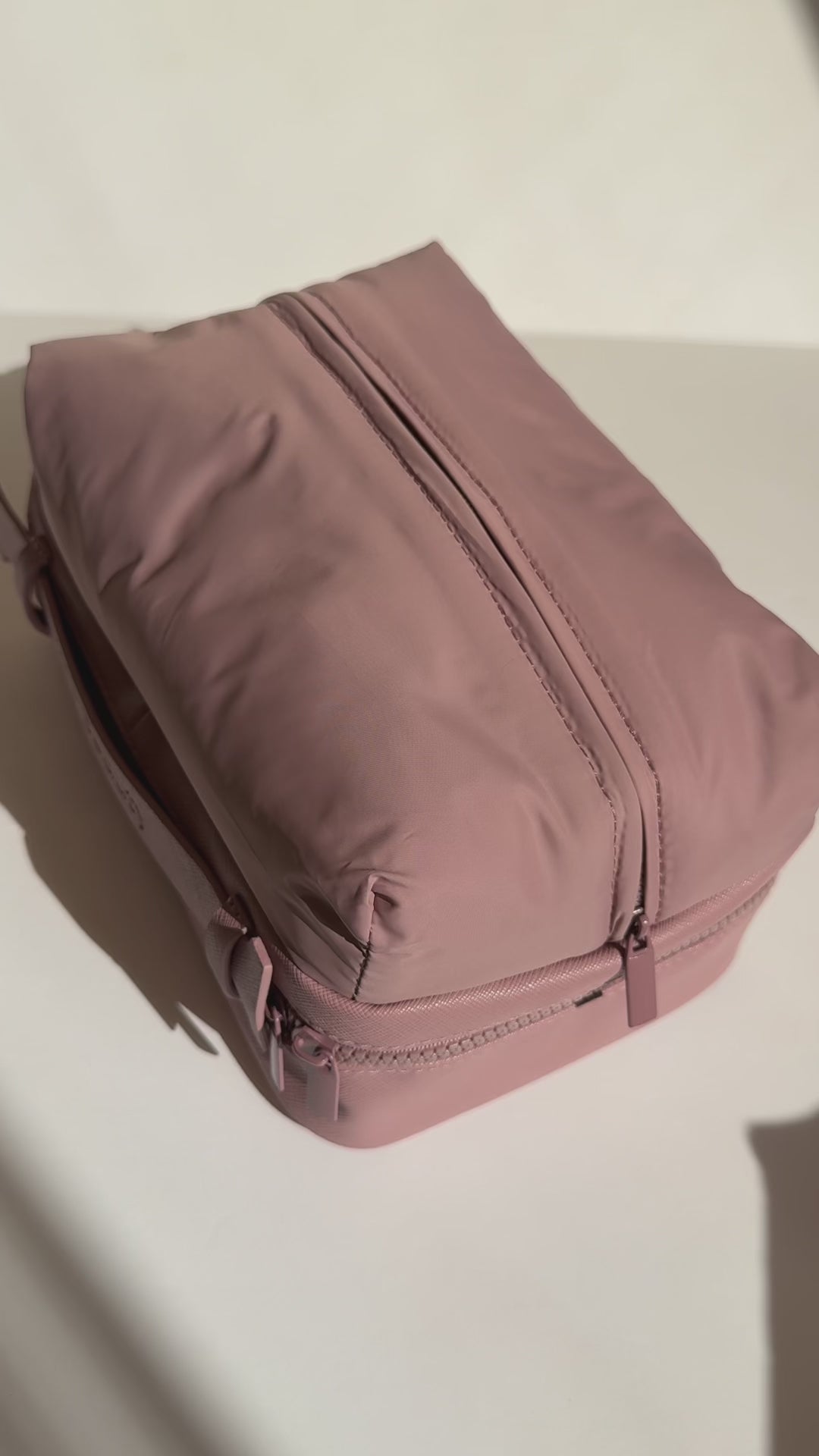 Puffy Toiletry Bag – Mauve