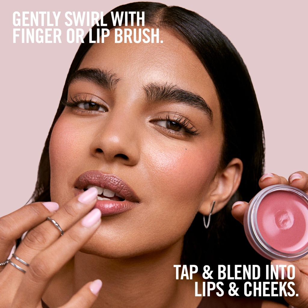 JELLY JAR? LIP & CHEEK BALM – Jelly Jar? Lip & Cheek Balm – Rose Crush (Warm Rosey Pink)