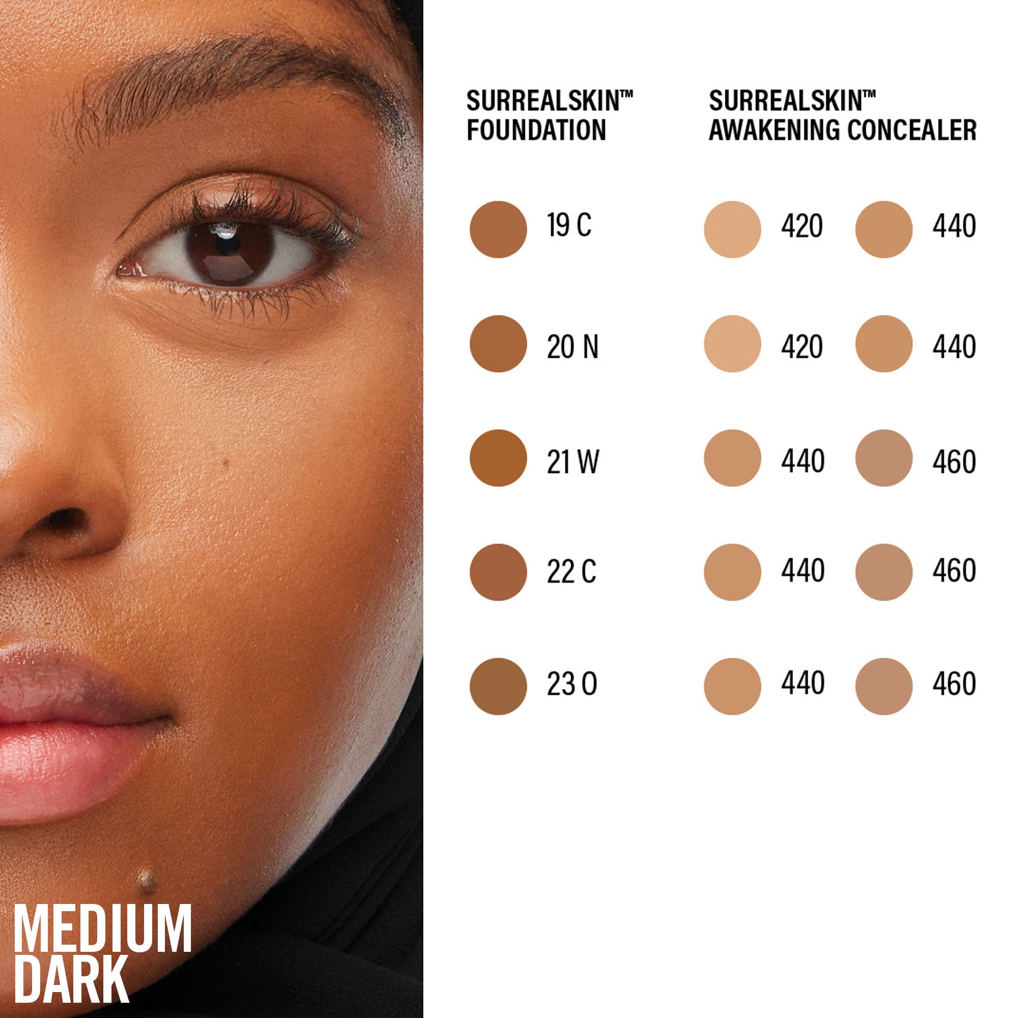 SURREALSKIN AWAKENING CONCEALER – SurrealSkin Awakening Concealer – 420 (Medium Dark Golden)