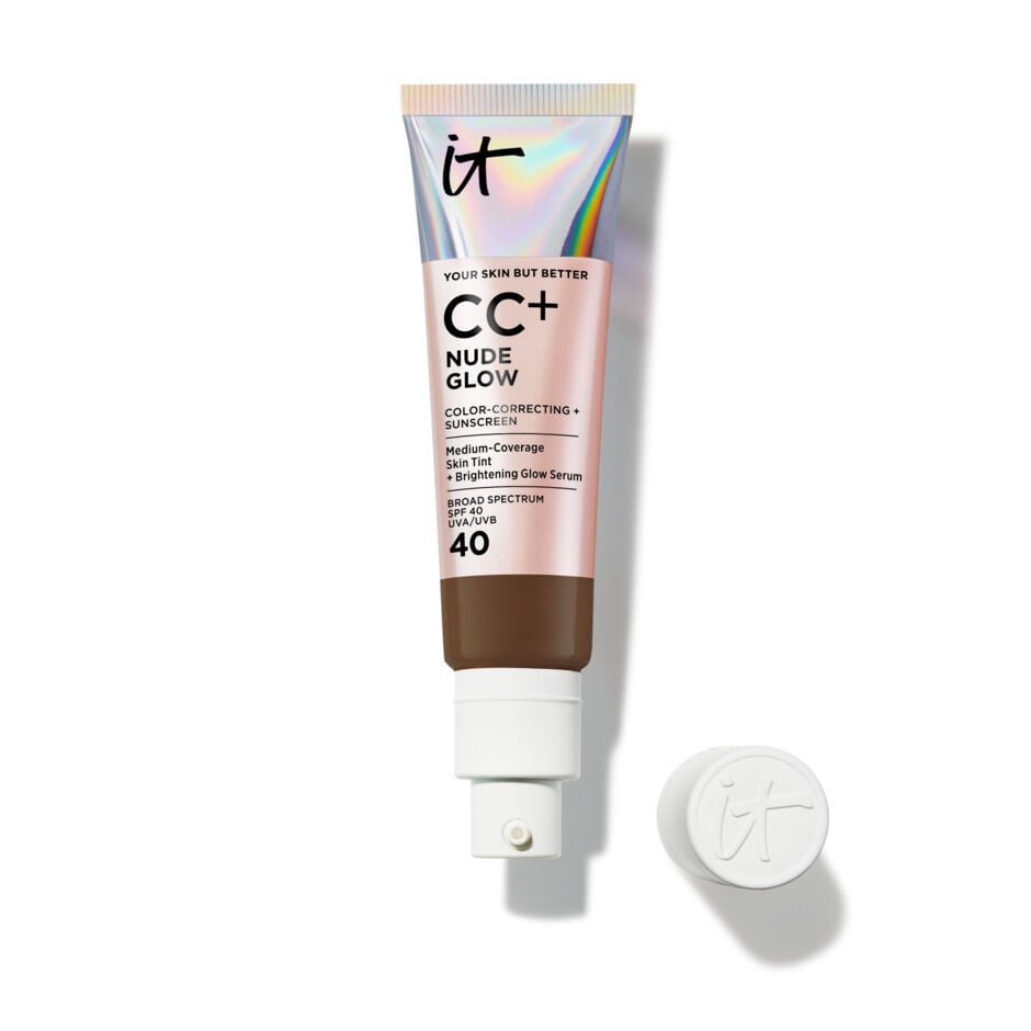 CC+ Nude Glow Lightweight Foundation + Glow Serum with SPF 40