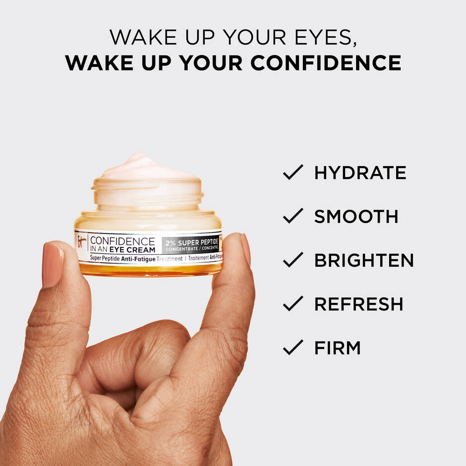 Confidence in an Eye Cream Anti-Aging Peptide Eye Cream