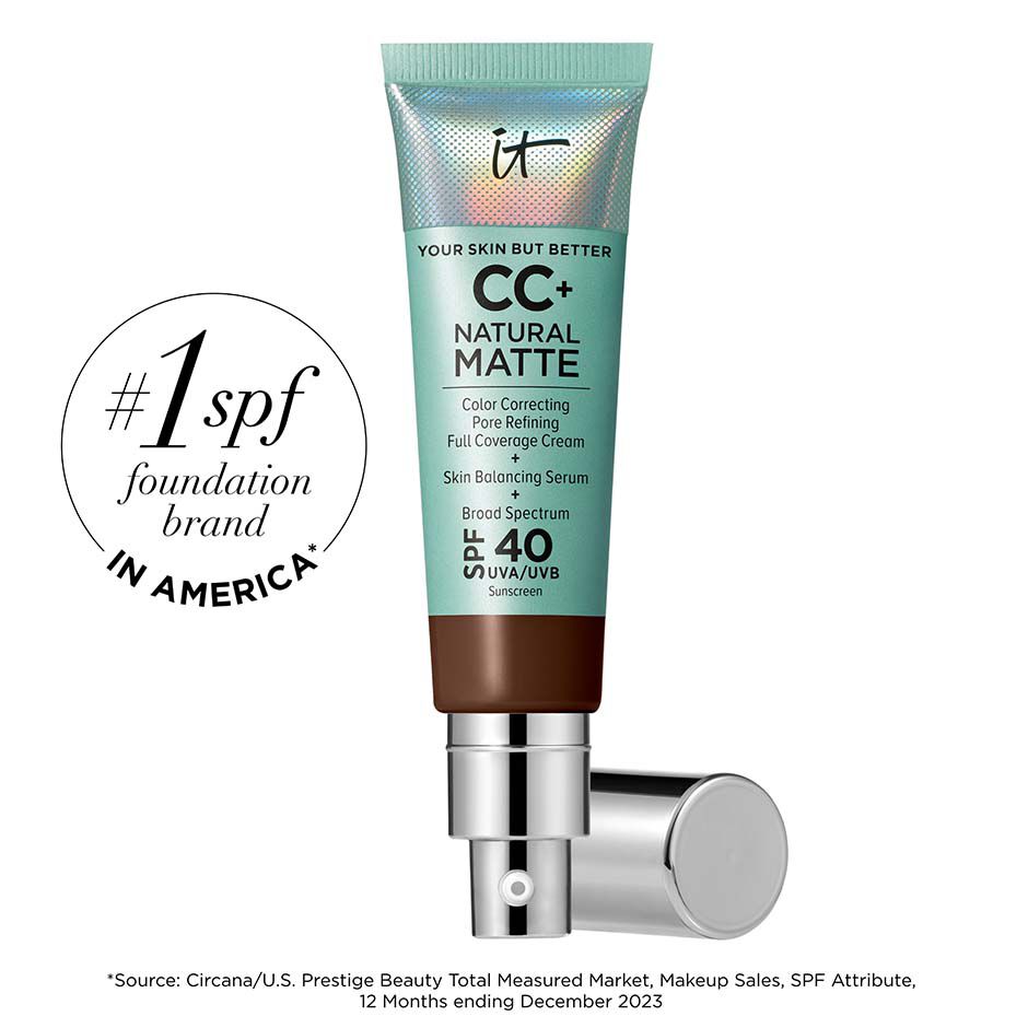CC+ Cream Natural Matte Foundation with SPF 40