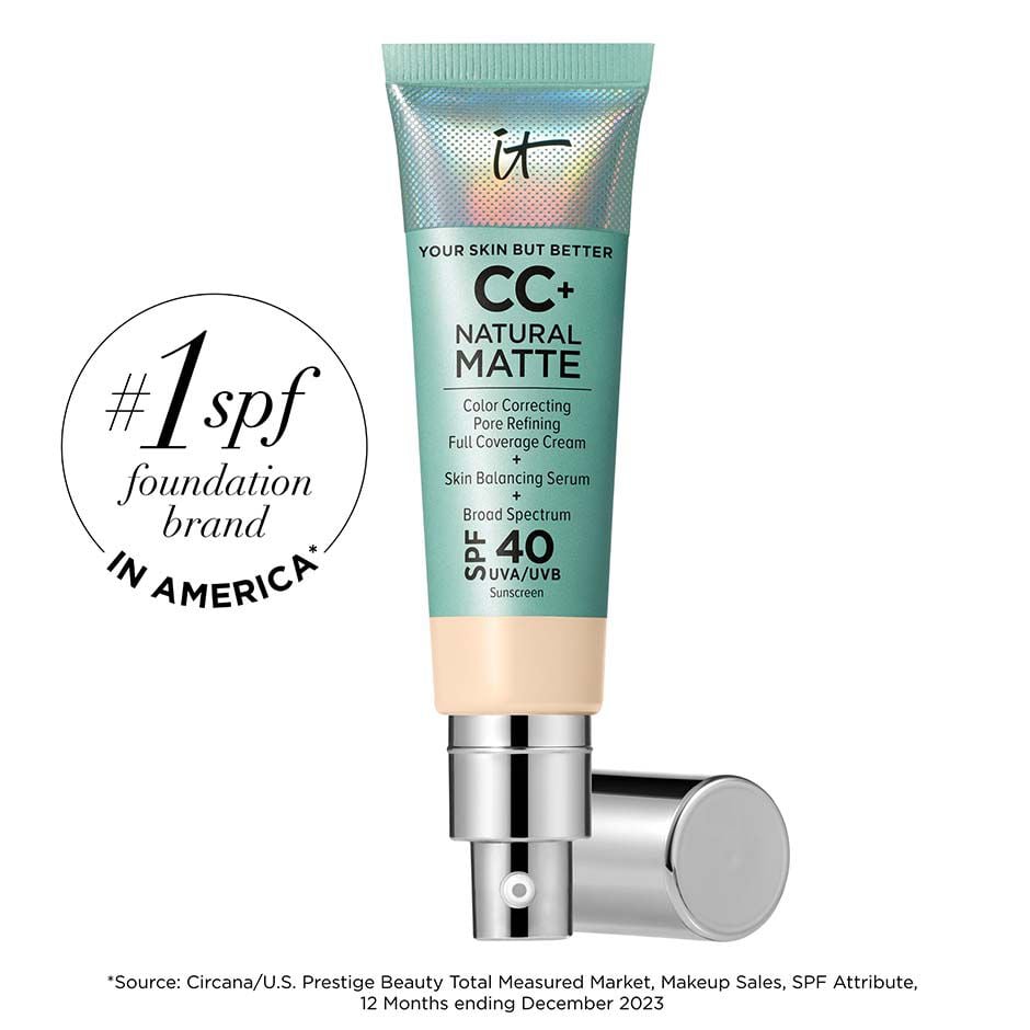 CC+ Cream Natural Matte Foundation with SPF 40