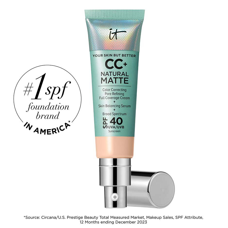 CC+ Cream Natural Matte Foundation with SPF 40
