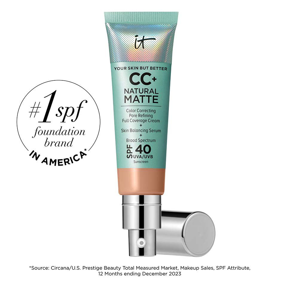 CC+ Cream Natural Matte Foundation with SPF 40