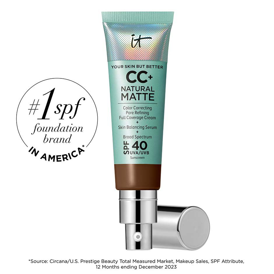 CC+ Cream Natural Matte Foundation with SPF 40