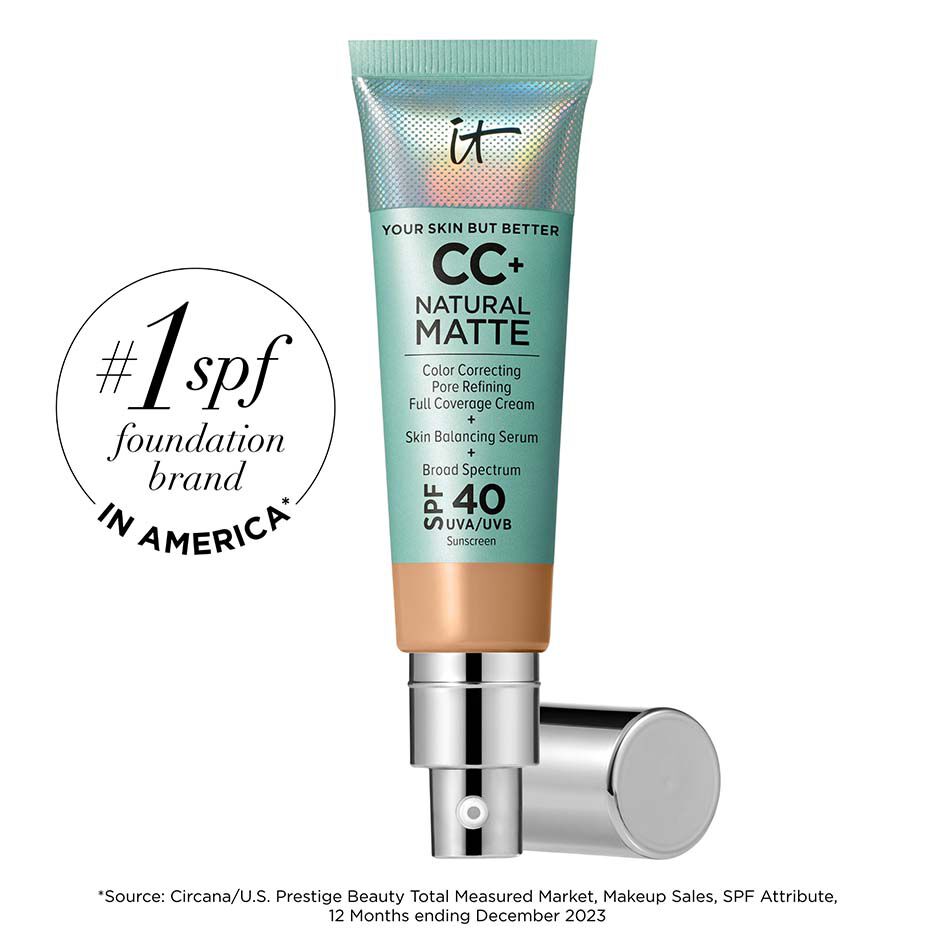CC+ Cream Natural Matte Foundation with SPF 40