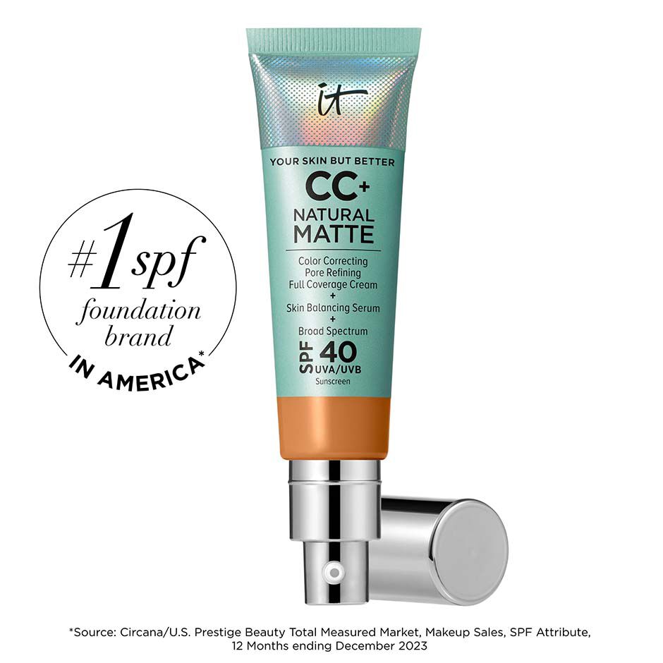 CC+ Cream Natural Matte Foundation with SPF 40