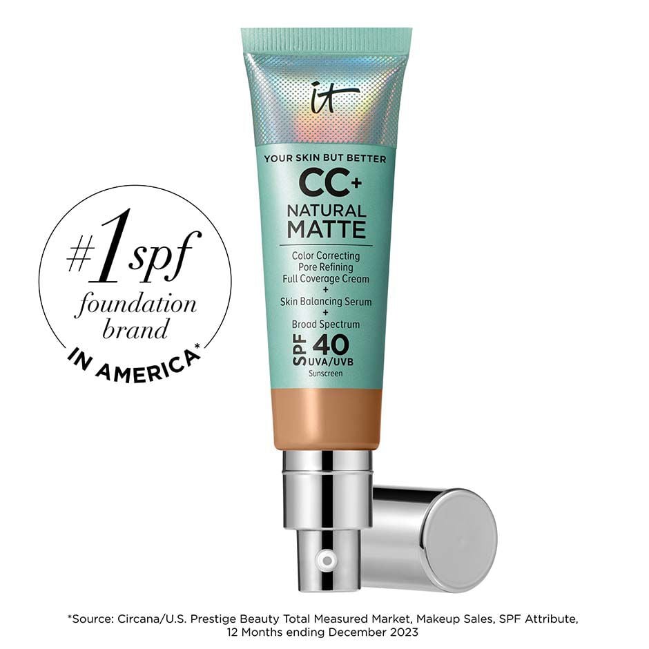 CC+ Cream Natural Matte Foundation with SPF 40