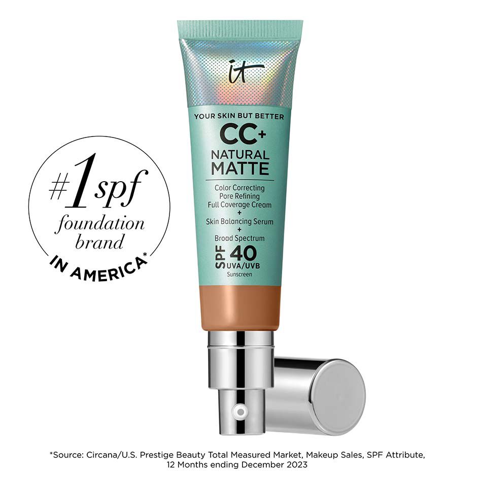 CC+ Cream Natural Matte Foundation with SPF 40