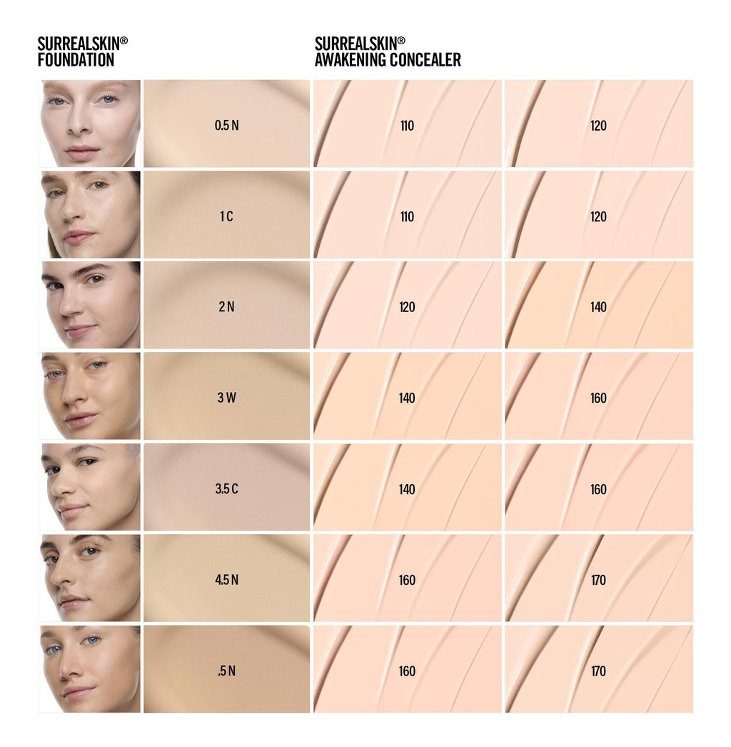 SURREALSKIN FOUNDATION – SurrealSkin Foundation – 1 C