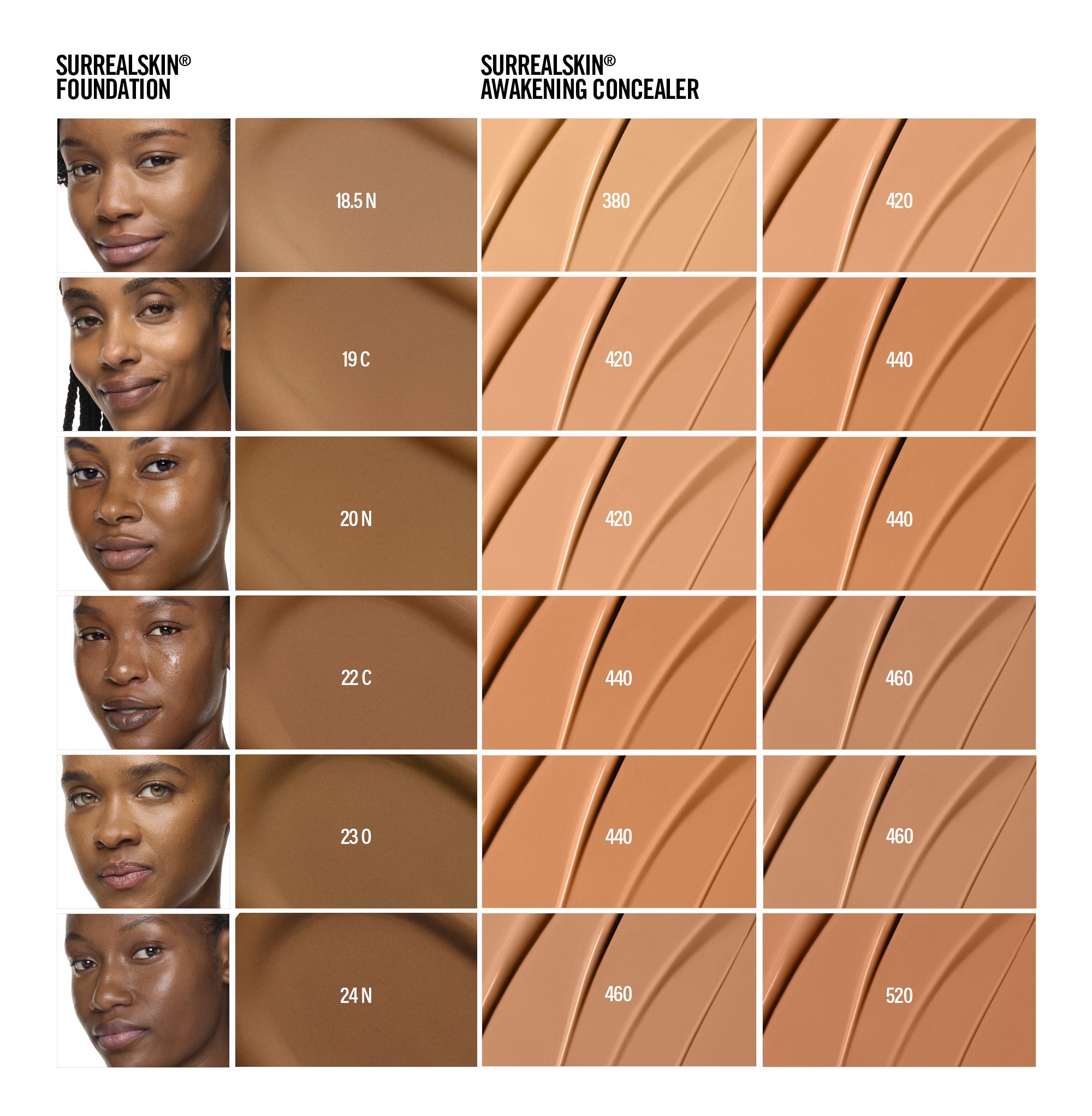 SURREALSKIN FOUNDATION – SurrealSkin Foundation – 20 N