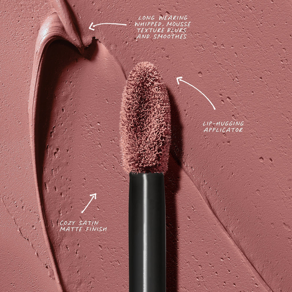 ULTRA SUEDE COZY LIP CREME – Ultra Suede Cozy Lip Creme – Muted Mauve (Light Mauvy Brown)