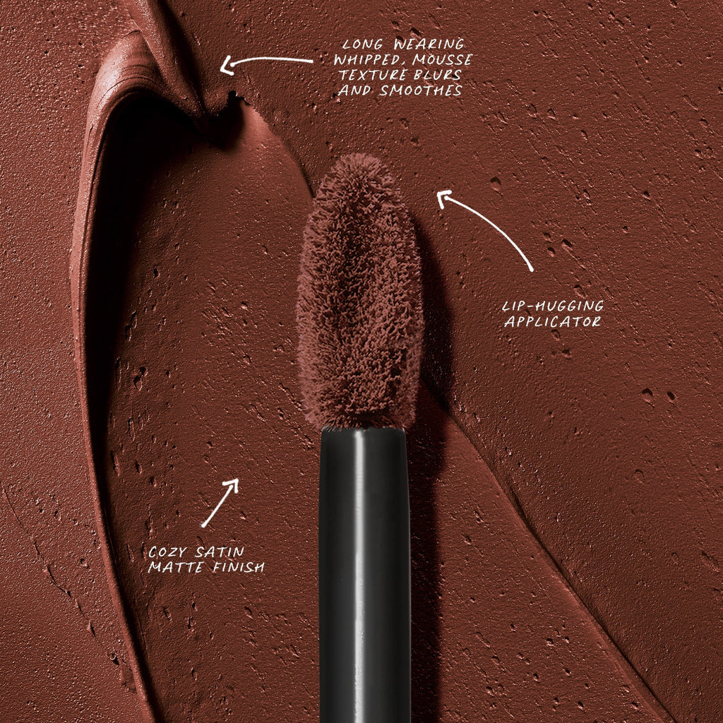 ULTRA SUEDE COZY LIP CREME – Ultra Suede Cozy Lip Creme – Chocolate Dreams (Deep Rich Brown)