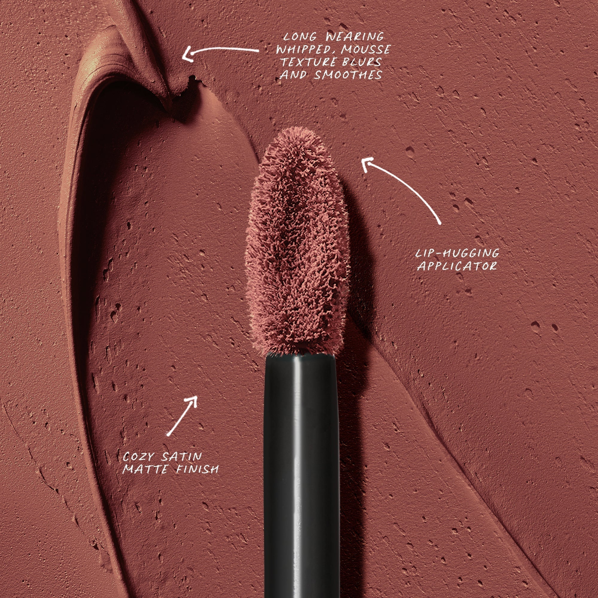 ULTRA SUEDE COZY LIP CREME – Ultra Suede Cozy Lip Creme – Toasty (Rich Ginger Brown)