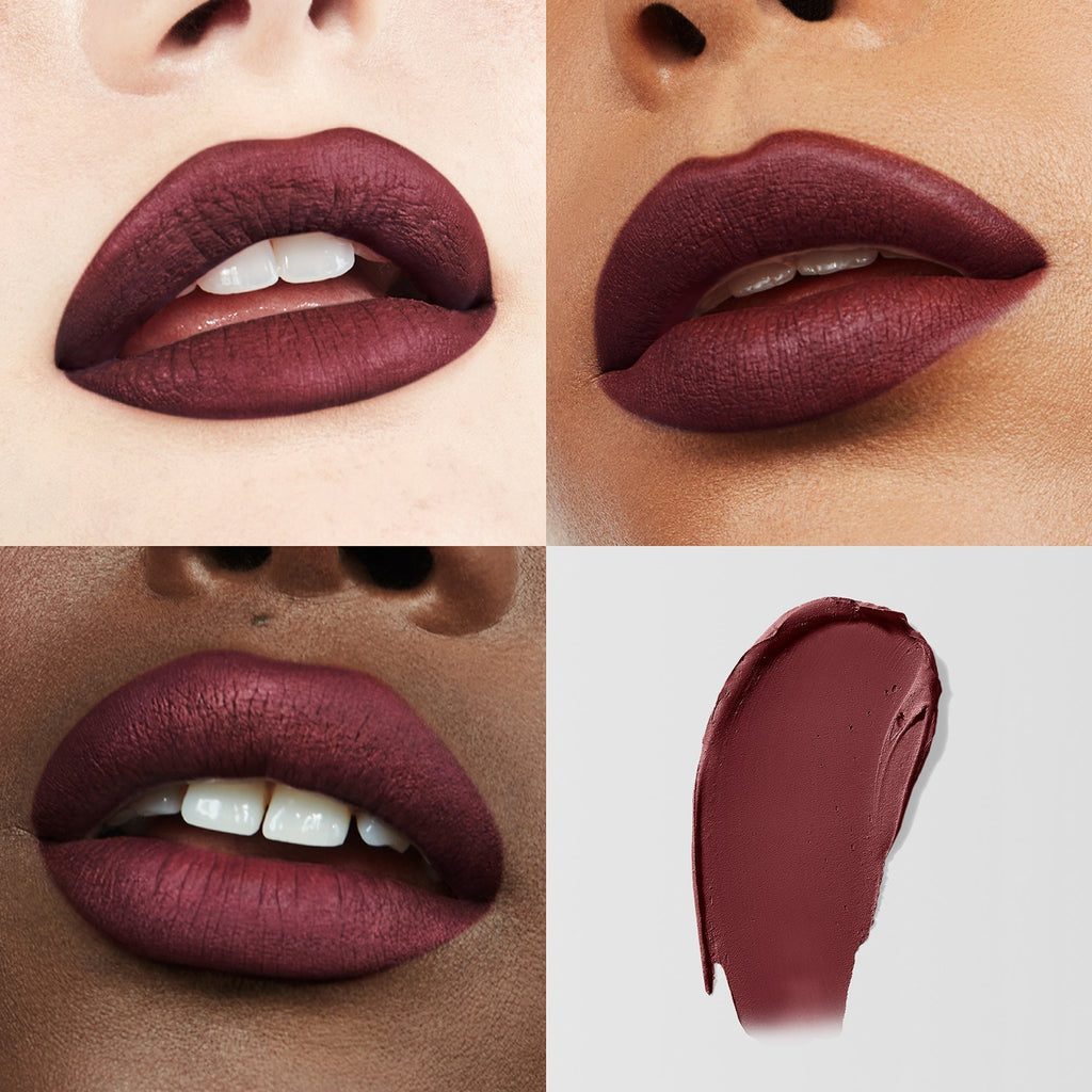 ULTRA SUEDE COZY LIP CREME – Ultra Suede Cozy Lip Creme – Vampish (Deep Plum Brown)